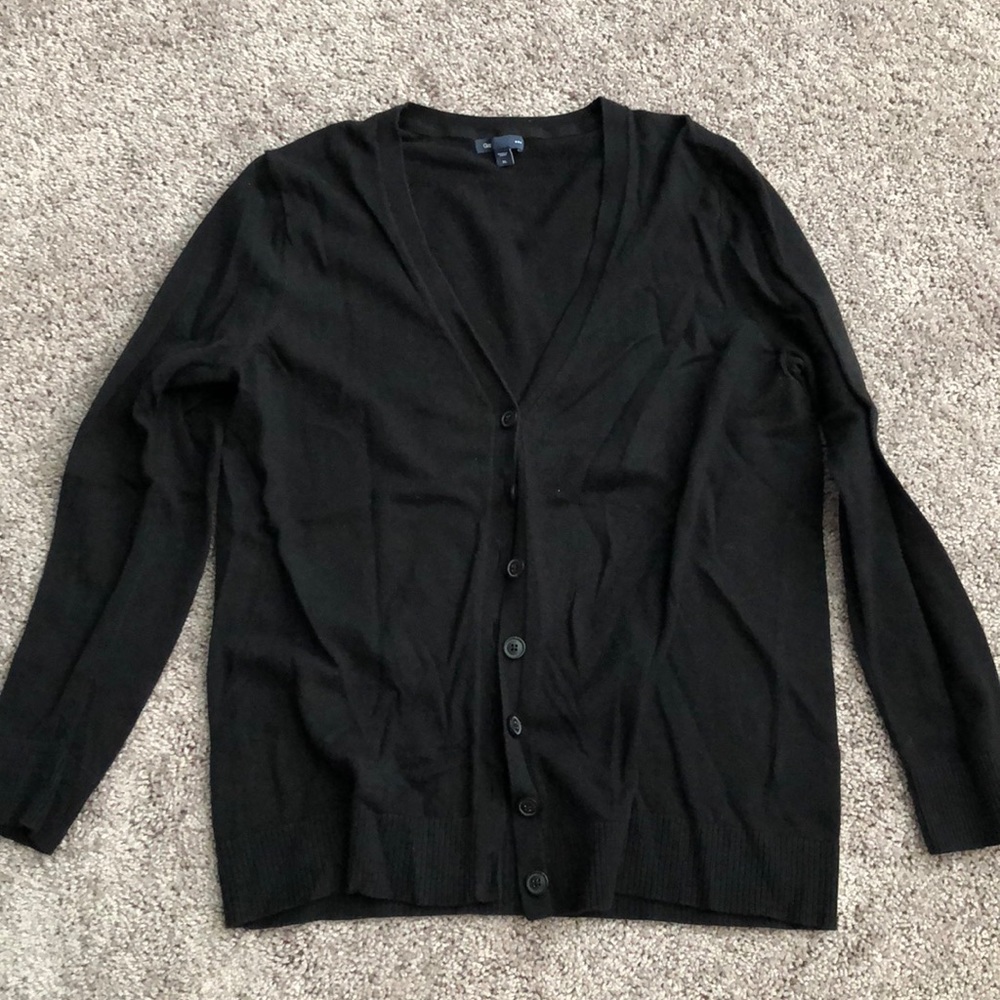 Gap Cardigan/Sweater Black XL